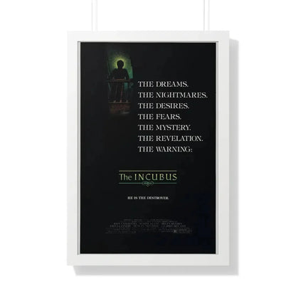 THE INCUBUS 1982 - Framed Movie Poster 20" x 30" White - The Sticker Space