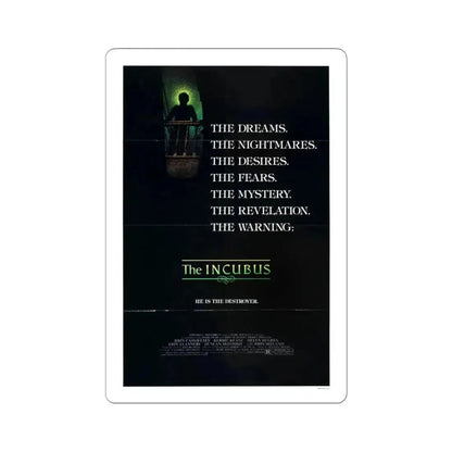 The Incubus 1982 Movie Poster - STICKER Vinyl Kiss-Cut Decal 6 Inch White - The Sticker Space
