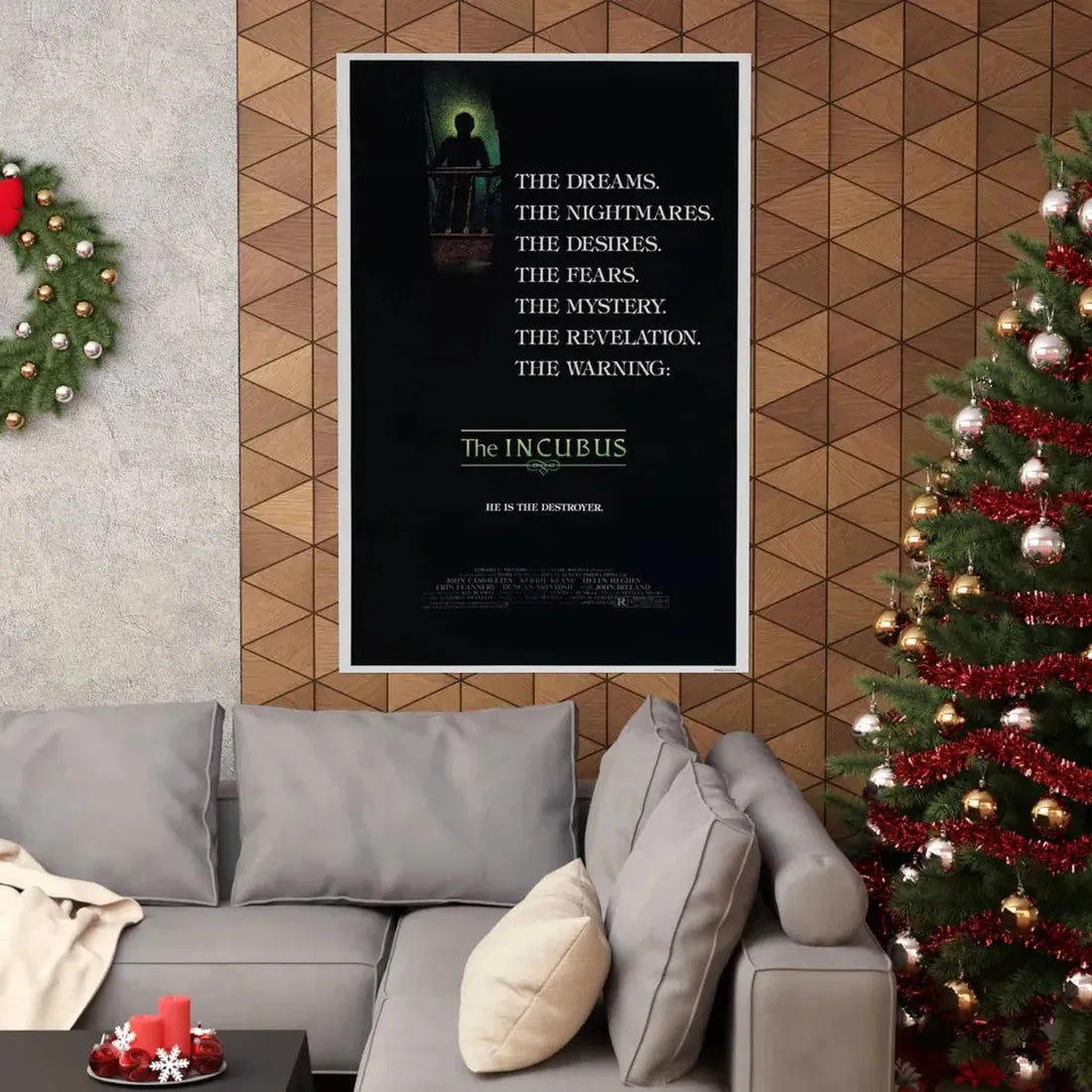 THE INCUBUS 1982 - Paper Movie Poster - The Sticker Space