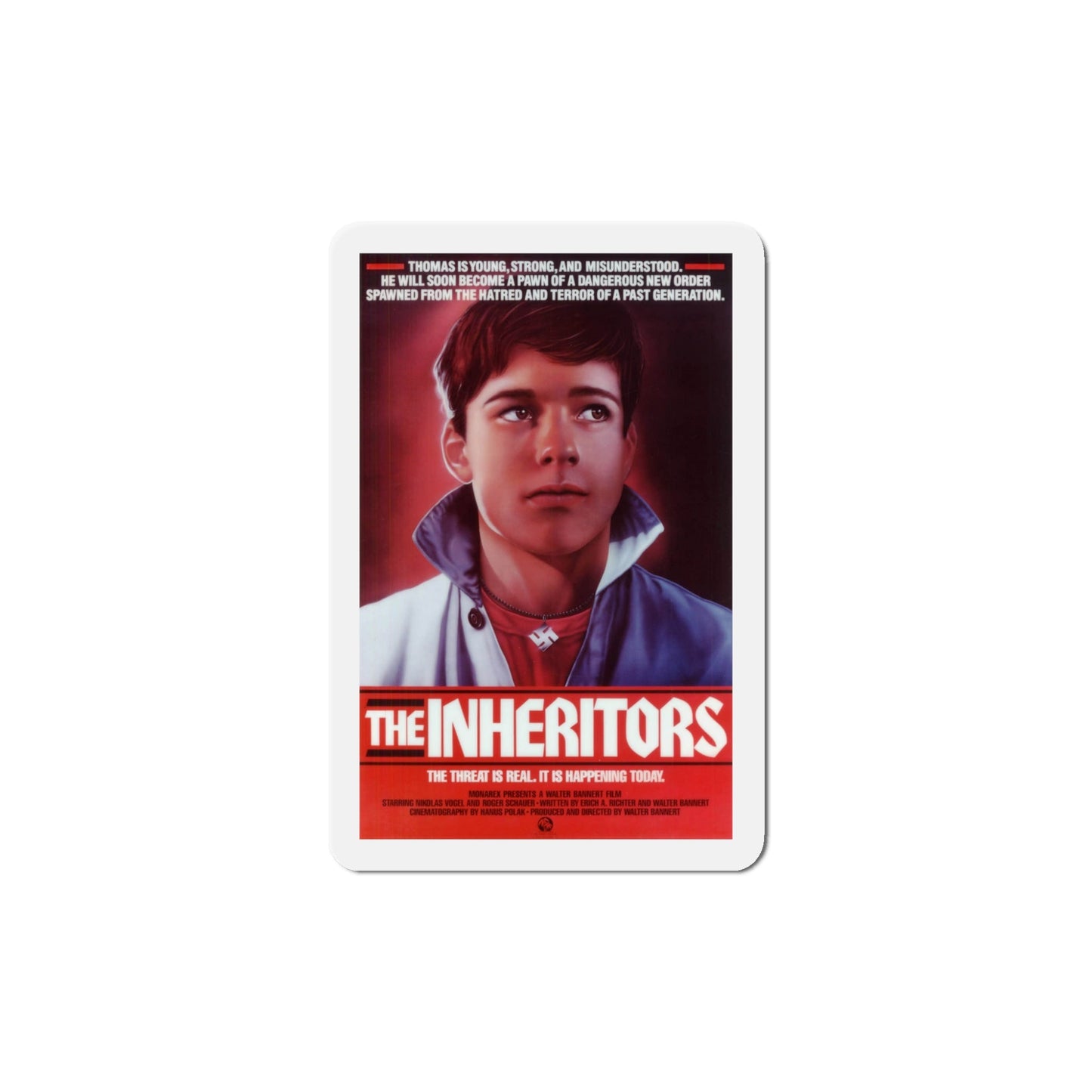 The Inheritors 1985 Movie Poster Die-Cut Magnet-5" x 5"-The Sticker Space