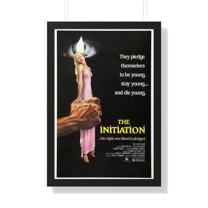 THE INITIATION 1984 - Framed Movie Poster-20" x 30"-The Sticker Space