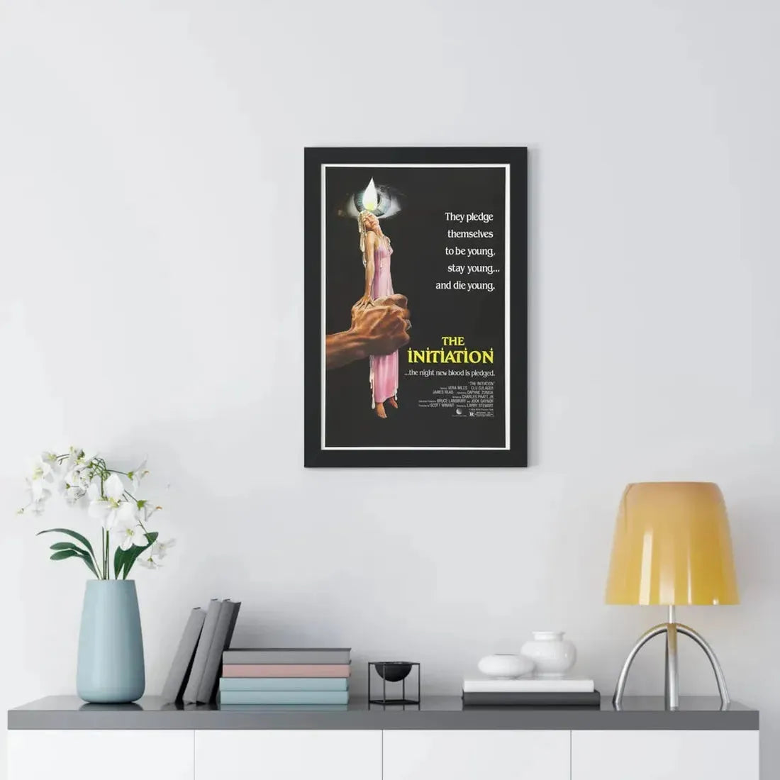 THE INITIATION 1984 - Framed Movie Poster - The Sticker Space