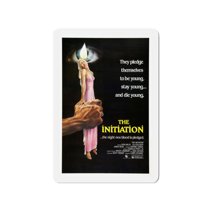 THE INITIATION 1984 Movie Poster - Refrigerator Magnet-3" x 3"-The Sticker Space