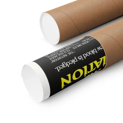 THE INITIATION 1984 - Paper Movie Poster - The Sticker Space