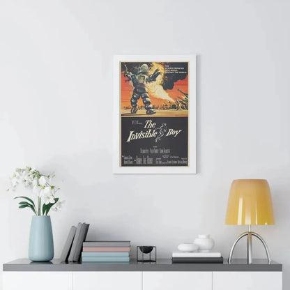 THE INVISIBLE BOY 1957 - Framed Movie Poster - The Sticker Space