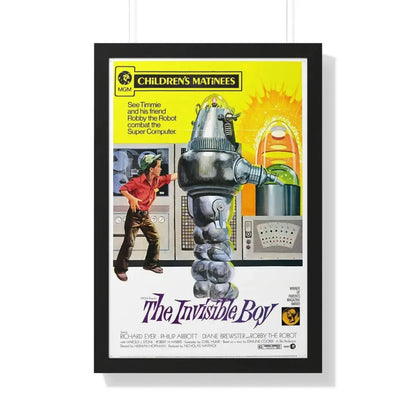 THE INVISIBLE BOY (2) 1957 - Framed Movie Poster 20" x 30" Black - The Sticker Space