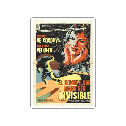 THE INVISIBLE MAN 1958 Movie Poster STICKER Vinyl Die-Cut Decal 3 Inch - The Sticker Space