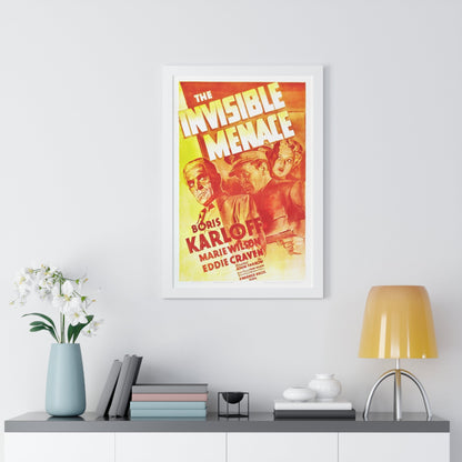 THE INVISIBLE MENACE 1938 - Framed Movie Poster-The Sticker Space