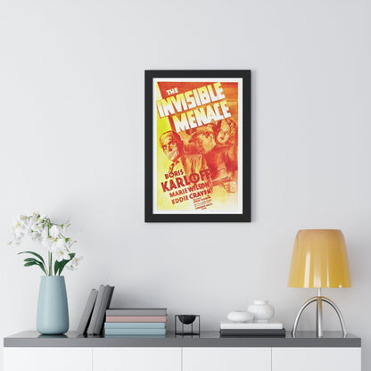 THE INVISIBLE MENACE 1938 - Framed Movie Poster-The Sticker Space