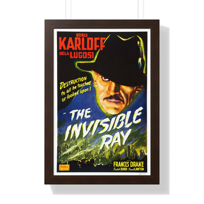 THE INVISIBLE RAY (2) 1936 - Framed Movie Poster-16″ x 24″-The Sticker Space