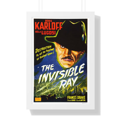 THE INVISIBLE RAY (2) 1936 - Framed Movie Poster-16″ x 24″-The Sticker Space