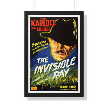 THE INVISIBLE RAY (2) 1936 - Framed Movie Poster-20" x 30"-The Sticker Space