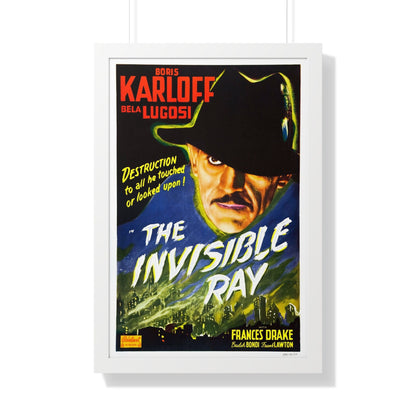 THE INVISIBLE RAY (2) 1936 - Framed Movie Poster-20" x 30"-The Sticker Space