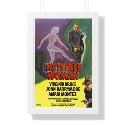 THE INVISIBLE WOMAN 1940 - Framed Movie Poster-16″ x 24″-The Sticker Space