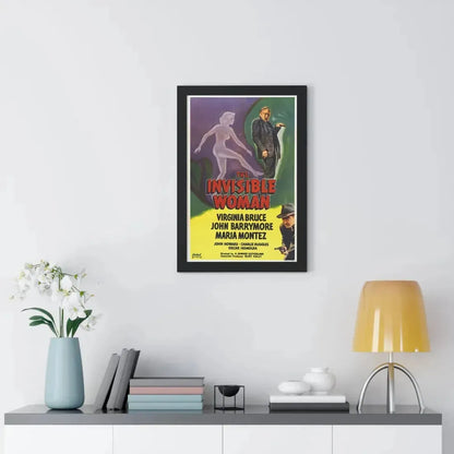 THE INVISIBLE WOMAN 1940 - Framed Movie Poster - The Sticker Space