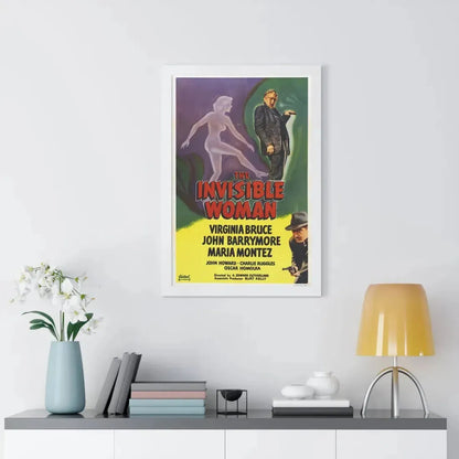 THE INVISIBLE WOMAN 1940 - Framed Movie Poster - The Sticker Space