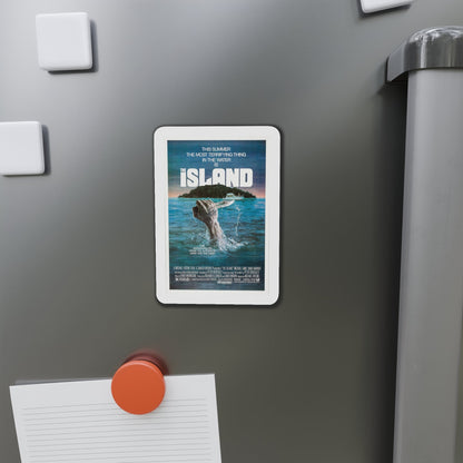 The Island 1980 Movie Poster Die-Cut Magnet-The Sticker Space