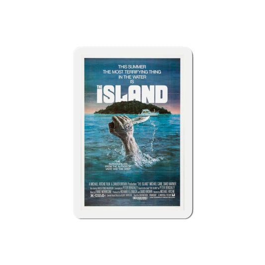 The Island 1980 Movie Poster Die-Cut Magnet-2" x 2"-The Sticker Space