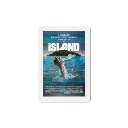 The Island 1980 Movie Poster Die-Cut Magnet-5" x 5"-The Sticker Space