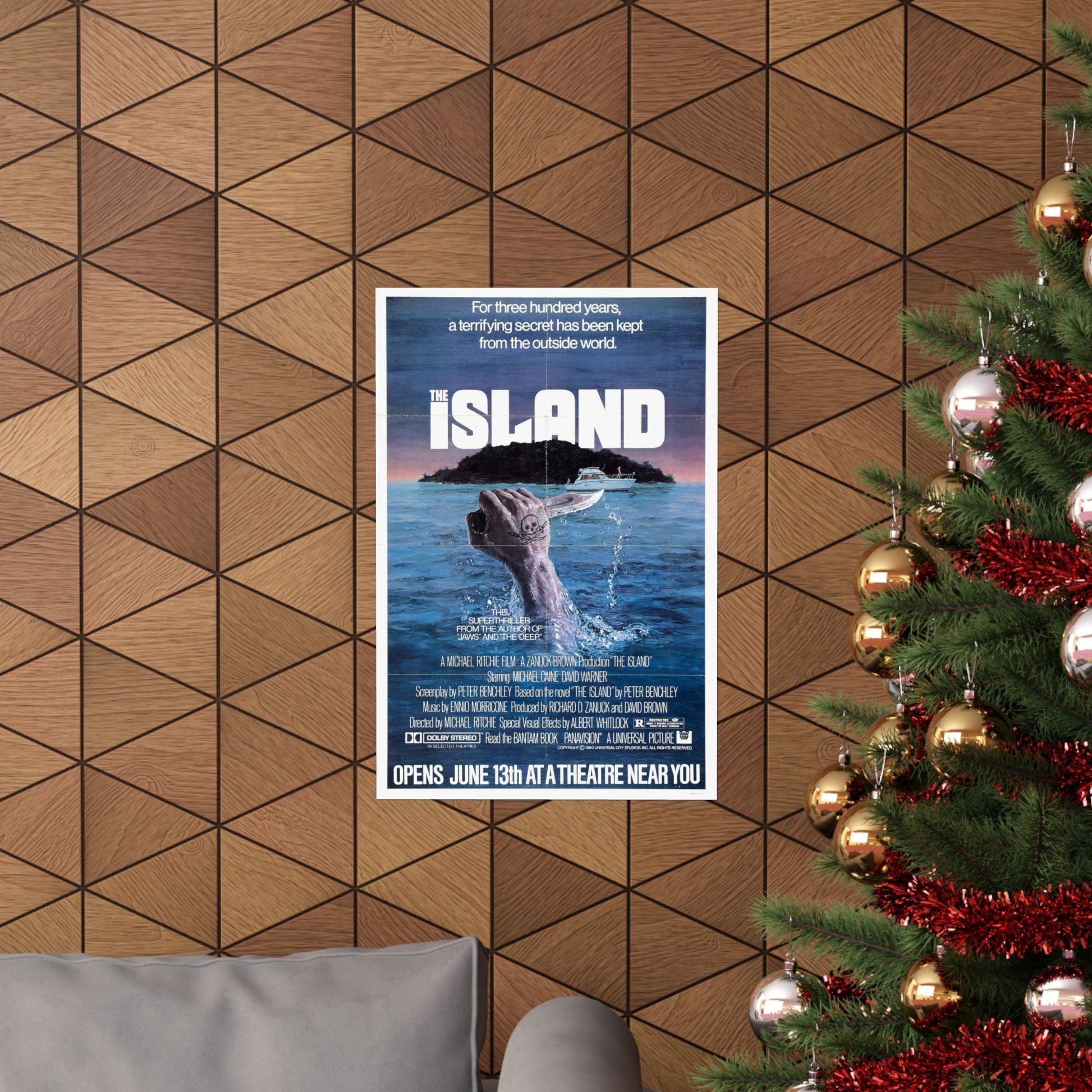 THE ISLAND 1980 - Paper Movie Poster-The Sticker Space