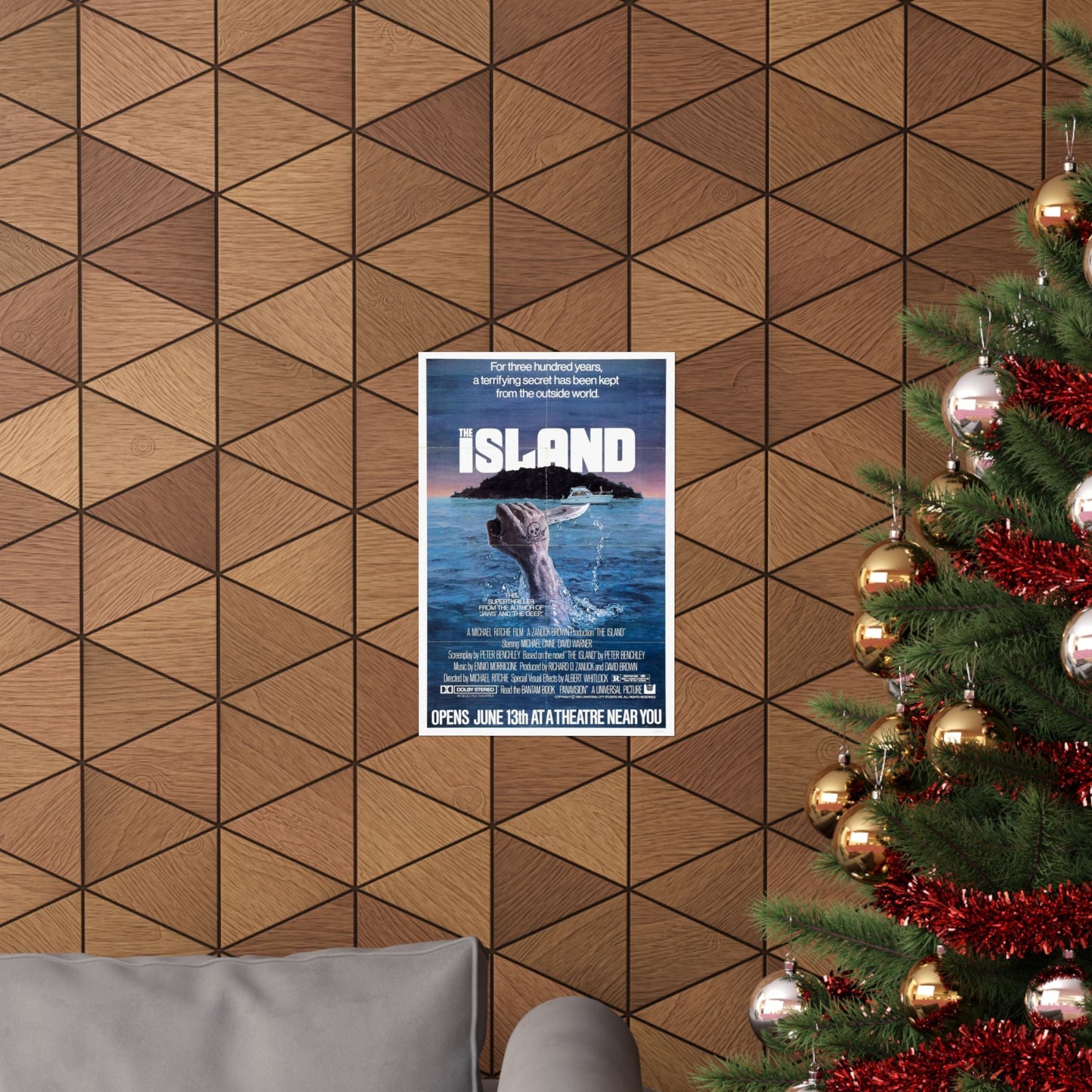 THE ISLAND 1980 - Paper Movie Poster-The Sticker Space