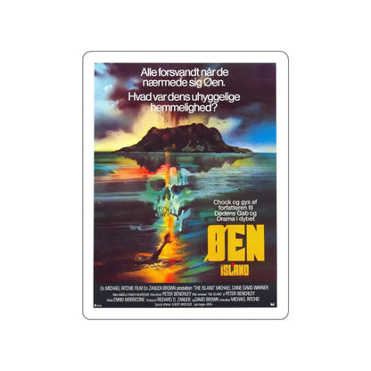 THE ISLAND (2) 1980 Movie Poster STICKER Vinyl Die-Cut Decal 5 Inch - The Sticker Space
