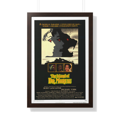 THE ISLAND OF DR. MOREAU 1977 - Framed Movie Poster-20" x 30"-The Sticker Space