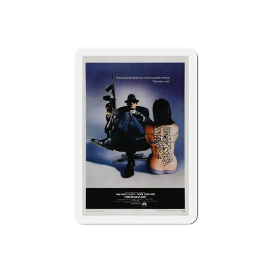 The Italian Job 1969 Movie Poster Refrigerator Magnet 2 Inch - The Sticker Space