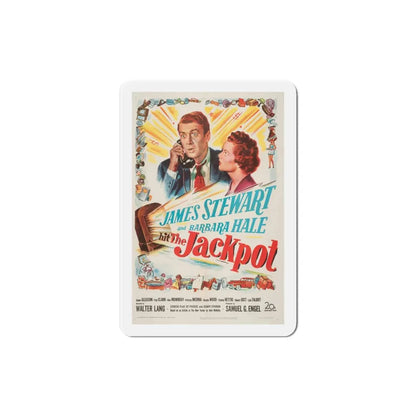 The Jackpot 1950 Movie Poster Refrigerator Magnet 4 Inch - The Sticker Space