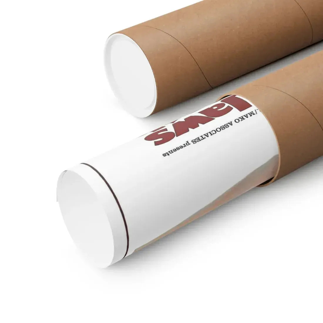 THE JAWS OF DEATH 1976 - Paper Movie Poster - The Sticker Space