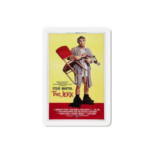 The Jerk 1979 Movie Poster Refrigerator Magnet 2 Inch - The Sticker Space