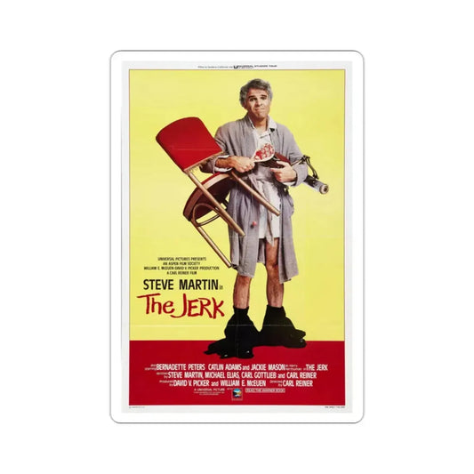 The Jerk 1979 Movie Poster STICKER Vinyl Die-Cut Decal 2 Inch - The Sticker Space