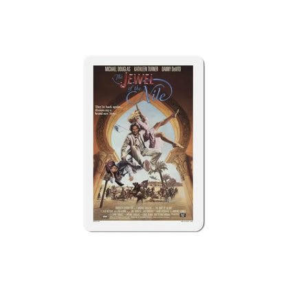 The Jewel of the Nile 1985 Movie Poster Refrigerator Magnet 3 Inch - The Sticker Space