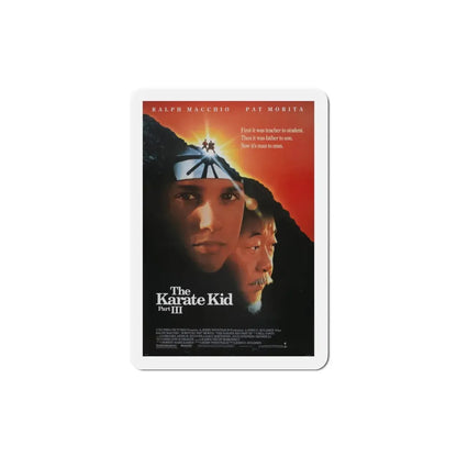The Karate Kid Part III 1989 Movie Poster Refrigerator Magnet 3 Inch - The Sticker Space