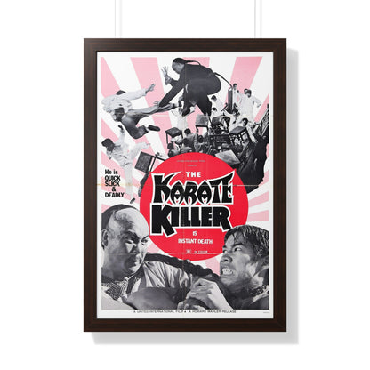 THE KARATE KILLER 1973 - Framed Movie Poster-20" x 30"-The Sticker Space