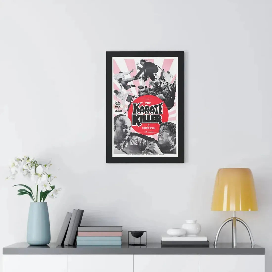 THE KARATE KILLER 1973 - Framed Movie Poster - The Sticker Space