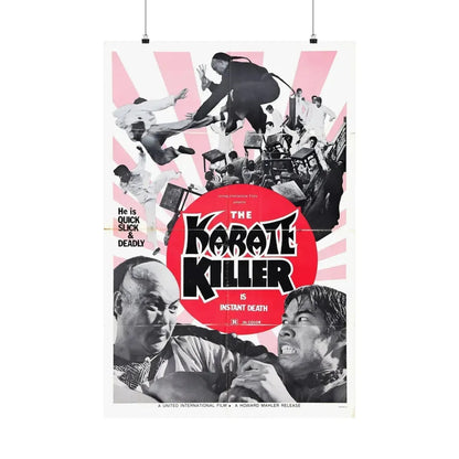 THE KARATE KILLER 1973 - Paper Movie Poster 24″ x 36″ Matte - The Sticker Space