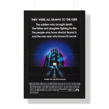 THE KEEP 1983 - Framed Movie Poster 16″ x 24″ Black - The Sticker Space