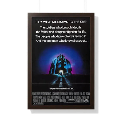 THE KEEP 1983 - Framed Movie Poster 20" x 30" Walnut - The Sticker Space
