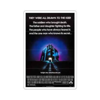 THE KEEP 1983 Movie Poster - STICKER Vinyl Kiss-Cut Decal 2 Inch White - The Sticker Space
