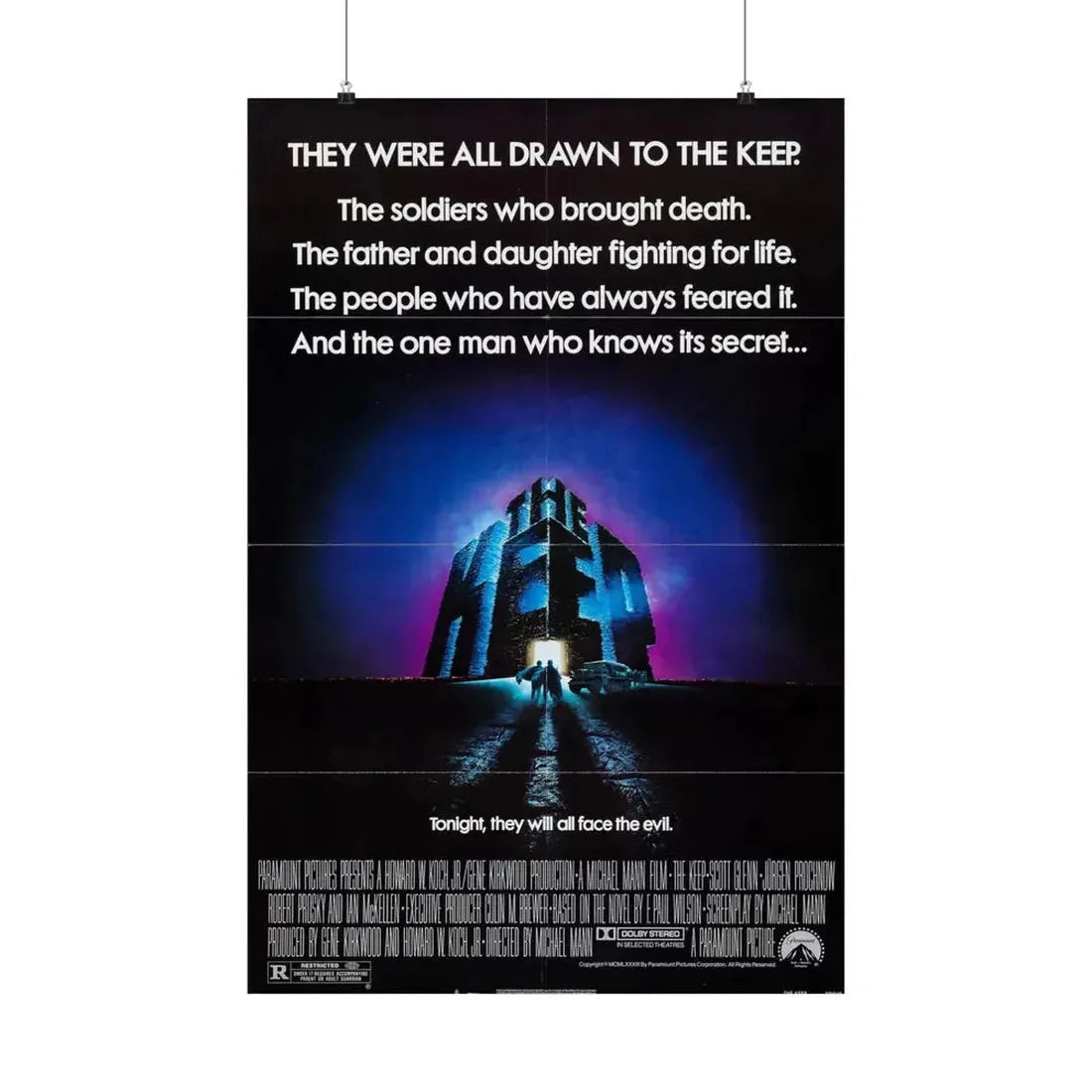 THE KEEP 1983 - Paper Movie Poster 24″ x 36″ Matte - The Sticker Space