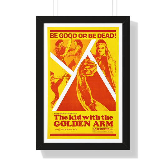 THE KID WITH THE GOLDEN ARM 1979 - Framed Movie Poster-16″ x 24″-The Sticker Space