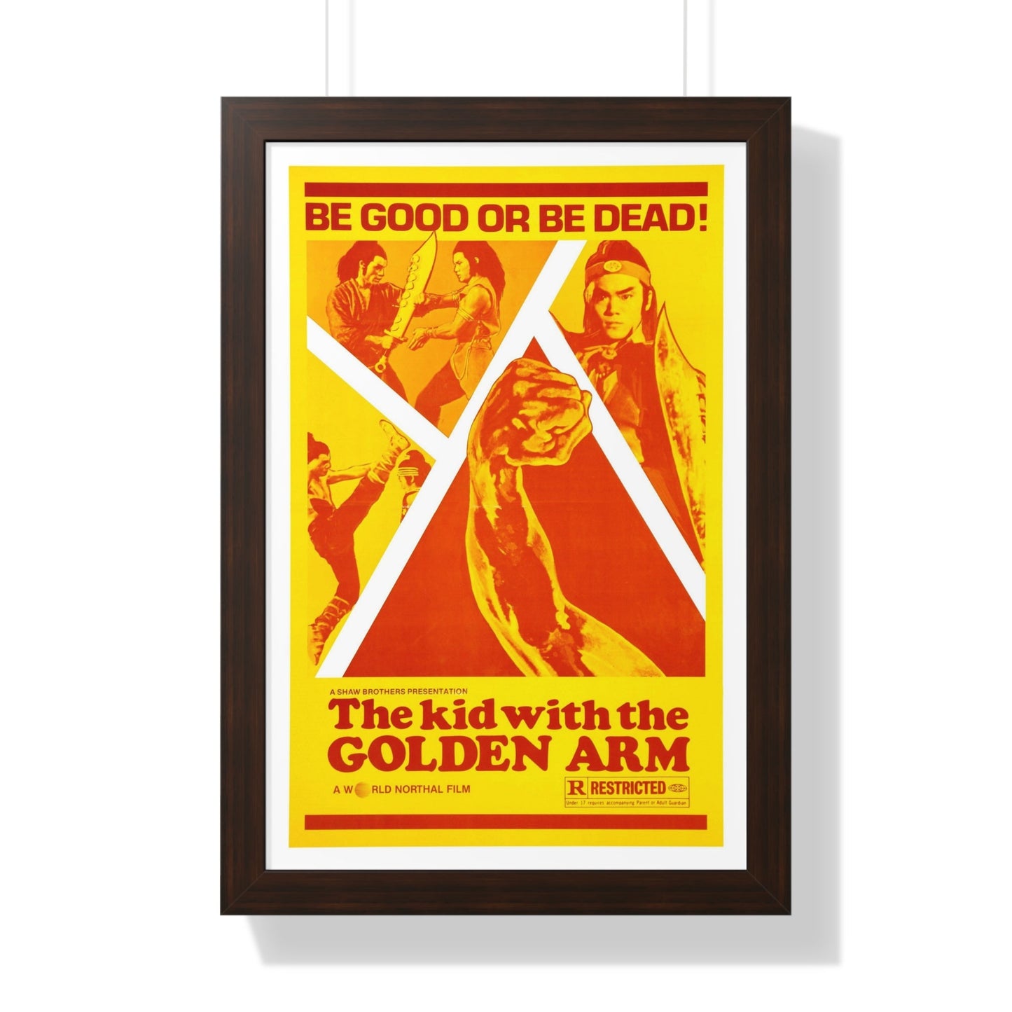 THE KID WITH THE GOLDEN ARM 1979 - Framed Movie Poster-16″ x 24″-The Sticker Space