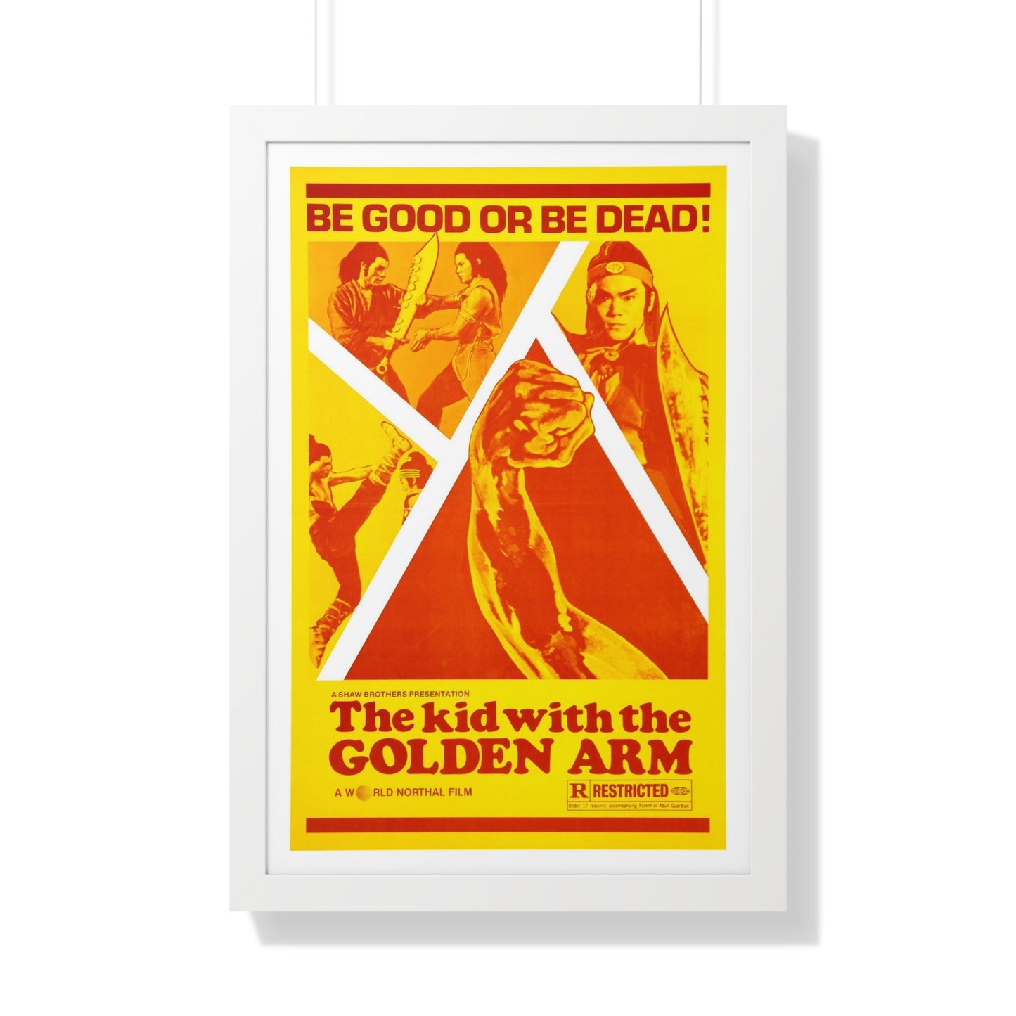 THE KID WITH THE GOLDEN ARM 1979 - Framed Movie Poster-20" x 30"-The Sticker Space