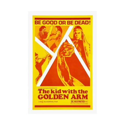 THE KID WITH THE GOLDEN ARM 1979 - Paper Movie Poster - The Sticker Space
