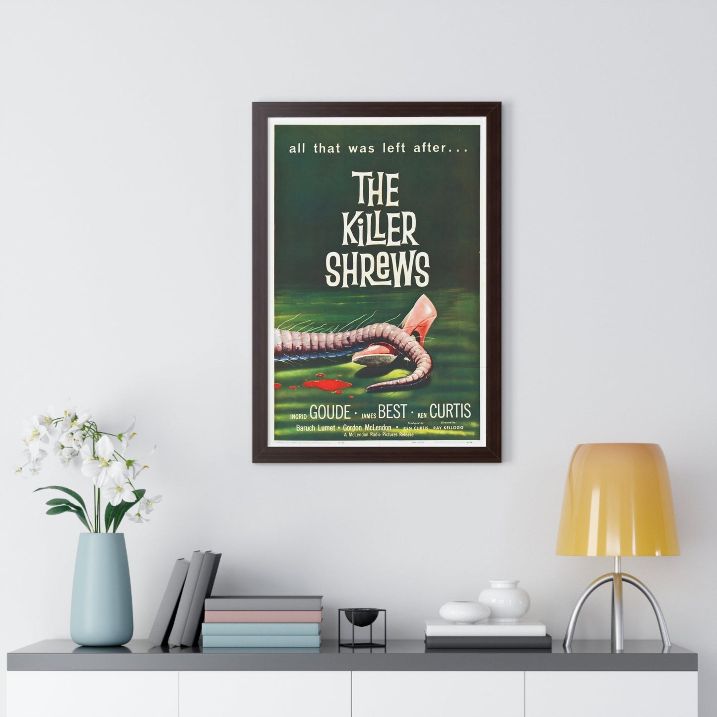 THE KILLER SHREWS 1959 - Framed Movie Poster-The Sticker Space