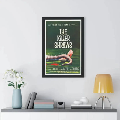 THE KILLER SHREWS 1959 - Framed Movie Poster - The Sticker Space