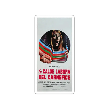 THE KILLER WORE GLOVES 1974 Movie Poster STICKER Vinyl Die-Cut Decal 4 Inch - The Sticker Space