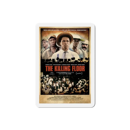 The Killing Floor 1984 Movie Poster Refrigerator Magnet 2 Inch - The Sticker Space