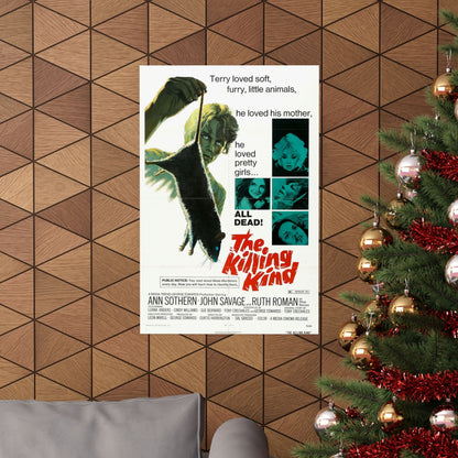 THE KILLING KIND 1973 - Paper Movie Poster-The Sticker Space